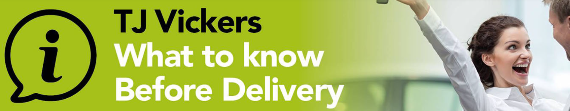 delivery information banner