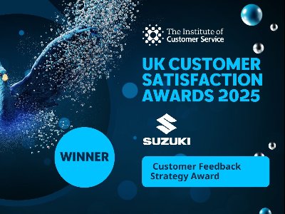 UKCSA Customer Strategy Feedback Award win for Suzuki